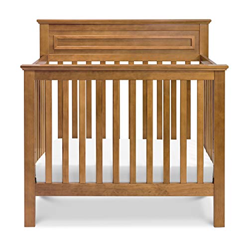 DaVinci Autumn 4-in-1 Convertible Mini Crib in Chestnut, Greenguard Gold Certified