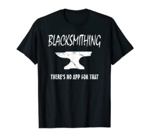 blacksmith anvil forge t-shirt forging