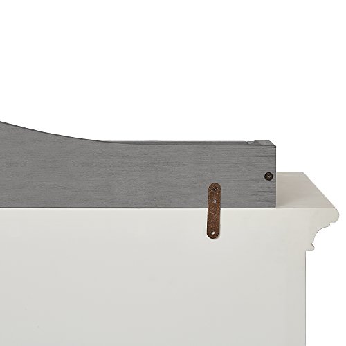 Evolur Universal Collection Changing-Tray, Classy, Durable in Rustic Grey