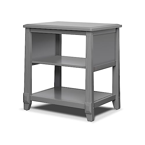 Sorelle Furniture Berkley Baby Dresser – Dresser for Nursery, Kids Bedroom Furniture, Dresser Drawers, Nightstand for Child’s Room with Drawers, Nursery Furniture for Infant-Gray