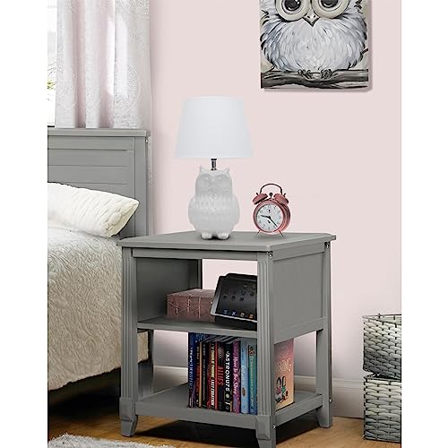 Sorelle Furniture Berkley Baby Dresser – Dresser for Nursery, Kids Bedroom Furniture, Dresser Drawers, Nightstand for Child’s Room with Drawers, Nursery Furniture for Infant-Gray