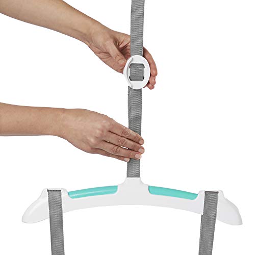 Bright Starts Playful Parade Door Jumper for Baby with Adjustable Strap, 6 Months and Up, Max Weight 26 lbs