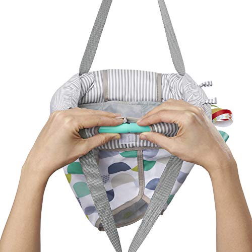 Bright Starts Playful Parade Door Jumper for Baby with Adjustable Strap, 6 Months and Up, Max Weight 26 lbs