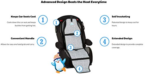 COOLTECH TM Car Seat Cooler (Grey Purple)