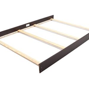 Full-Size Conversion Kit Bed Rails for Sorelle & Lusso Cribs | Multiple Finishes Available - See Description for List of Compatible Cribs (Espresso)