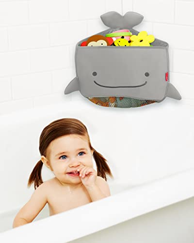 Skip Hop Bath Toy Storage, Moby Corner Hang Toy Organizer, Grey