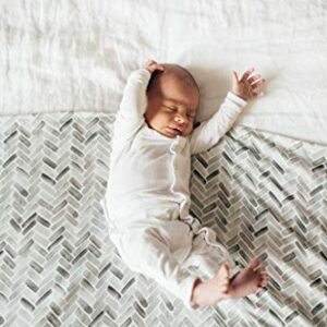 Copper Pearl Large Premium Knit Baby Swaddle Receiving Blanket Alta