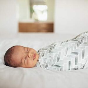 Copper Pearl Large Premium Knit Baby Swaddle Receiving Blanket Alta