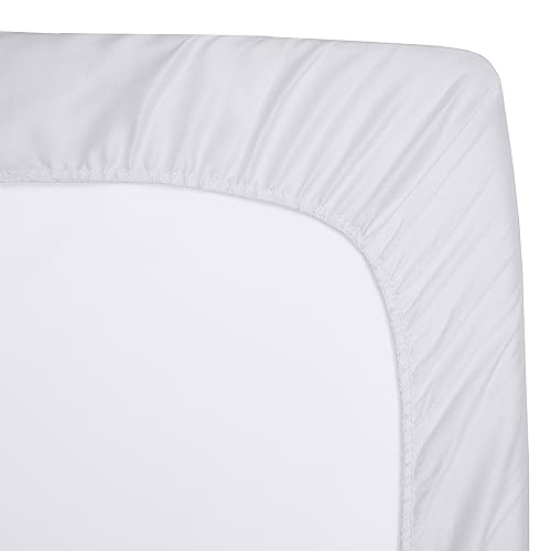 American Baby Company Ultra Soft Microfiber Portable/Mini-Crib Waterproof Fitted Quilted Mattress Pad Cover for Boys and Girls