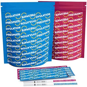 pregmate 30 ovulation and 10 pregnancy test strips predictor kit