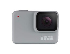gopro hero7 white — waterproof action camera with touch screen 1080p hd video 10mp photos