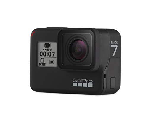 GoPro Hero7 Black — Waterproof Action Camera with Touch Screen 4K Ultra HD Video 12MP Photos 720p Live Streaming Stabilization