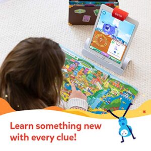 Osmo - Detective Agency - Ages 5-12 - Solve Global Mysteries - Educational Learning Games - STEM Toy - Gifts for Kids, Boy & Girl - Ages 5 6 7 8 9 10 11 12-For iPad or Fire Tablet (Osmo Base Required)