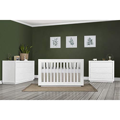 Dream On Me Evolur Maddox Modern Crib, Weathered White