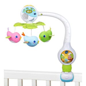 VTech Soothing Songbirds Travel Mobile, White