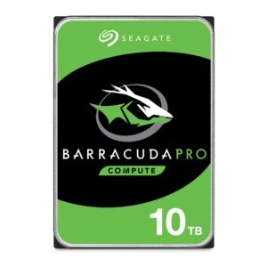 seagate barracuda pro 10tb internal hard drive performance hdd – 3.5 inch sata 6 gb/s 7200 rpm 256mb cache for computer desktop pc laptop, data recovery – frustration free packaging (st10000dm0004)