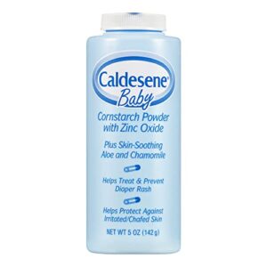 caldesene baby cornstarch powder with zinc oxide, 5 oz