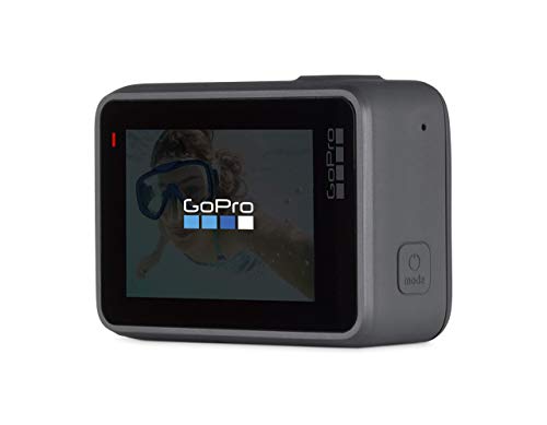 GoPro HERO7 Silver Waterproof Digital Action Camera with Touch Screen 4K HD Video 10MP Photos (Renewed)