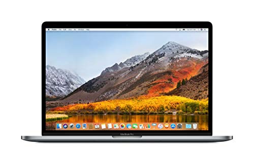 Apple 15.4in MacBook Pro Laptop (Retina, Touch Bar, 2.6GHz 6-Core Intel Core i7, 16GB RAM, 512GB SSD Storage) Space Gray (MR942LL/A) (2018 Model) (Renewed)