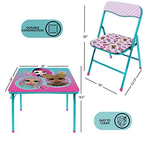 Idea Nuova LOL Surprise 3 Piece Table and Chair Set