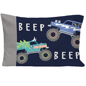 Carter's Monster Truck 4 Piece Toddler Bed Set