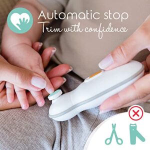 Baby Nail File Electric Nail Trimmer: Baby Nail Trimmer for Infant and Toddler: Safer Than Baby Nail Clippers - Baby Grooming Kit and Manicure Set