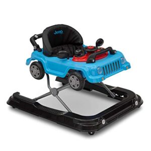 jeep classic wrangler 3-in-1 grow with me walker by delta chidlren, blue