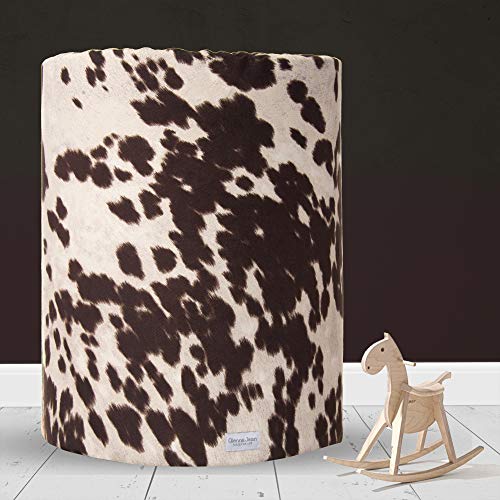 Glenna Jean Hamper, Cow, Brown, 17" x 17" x 23"