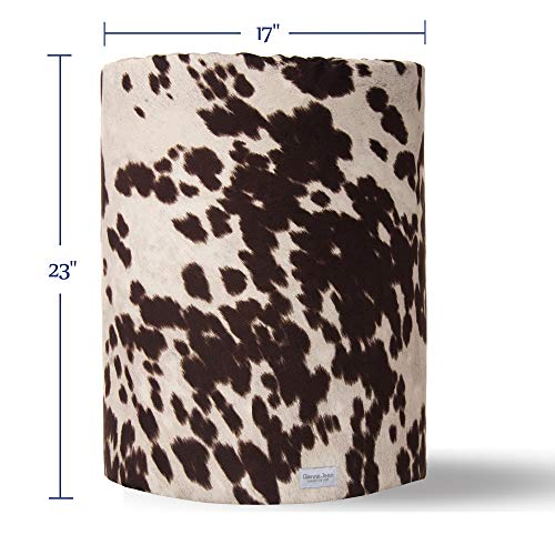 Glenna Jean Hamper, Cow, Brown, 17" x 17" x 23"