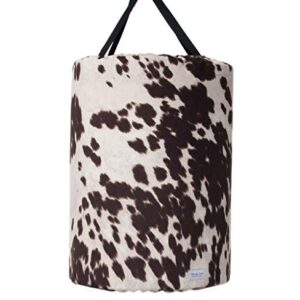 Glenna Jean Hamper, Cow, Brown, 17" x 17" x 23"