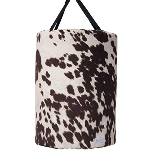 Glenna Jean Hamper, Cow, Brown, 17" x 17" x 23"