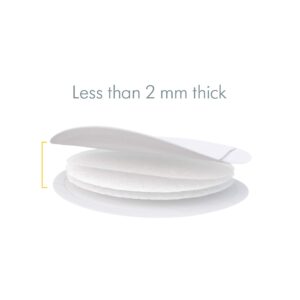 Medela Safe & Dry Ultra Thin Disposable Nursing Pads, 120 Count Breast Pads for Breastfeeding, Leakproof Design, Slender and Contoured for Optimal Fit and Discretion