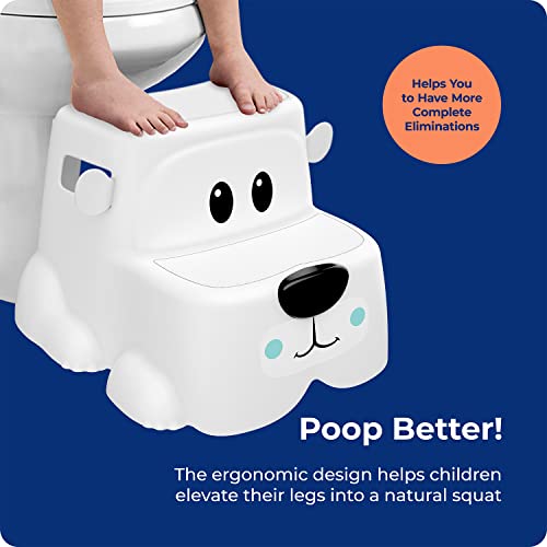 Squatty Potty Kids Potty Pet Step Stool Bear Cub Toilet Stool Base only