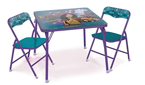 Disney's Raya and the Last Dragon Activity Table Set with 2 Chair, Multi, 603021-1