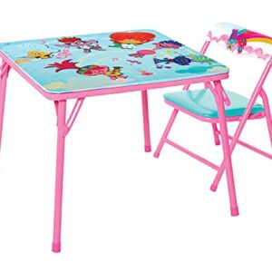 Trolls DreamWorks 2 Jr. Activity Table Set with 1 Chair