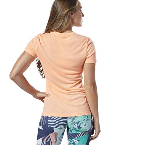 Reebok Crossfit Forging Elite Fitness Speedwick Tee, Sunglow, Large