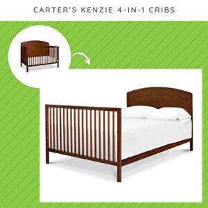 Universal Twin-Size & Full-Size Conversion Kit Bed Rails for Davinci Cribs (Espresso)