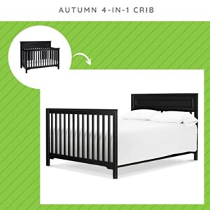 Universal Twin-Size & Full-Size Conversion Kit Bed Rails for Davinci Cribs (Espresso)