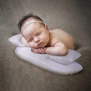 Yuniroom Newborn Infant Baby Photography Prop Kid Posing Photo Shoot Studio Pillow Positioner Nursing Pillow and Positioner (Color : White)