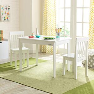 KidKraft Avalon Table & 2 Chairs Set - White