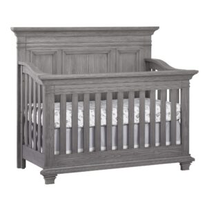 Oxford Baby Westport 4-in-1 Convertible Crib, Dusk Gray, GreenGuard Gold Certified