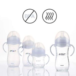 Compatible Baby Bottle Handles for Philips Avent Natural Baby Feeding Bottles, 2 Count