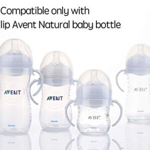 Compatible Baby Bottle Handles for Philips Avent Natural Baby Feeding Bottles, 2 Count