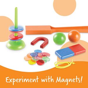 Learning Resources STEM Explorers -Ages 5+,39 Pieces, Magnet Movers, Critical Thinking Skills, STEM Certified Toys, Magnets Kids,Magnet Set,Back to School Gifts,Teacher Supplies