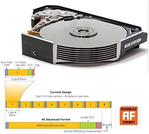 HGST Ultrastar He8 HUH728080ALE604 0F23668 / 0F25721 8TB 7,2K RPM SATA 6Gb/s 128MB 3.5 inches HDD 512E (Renewed)