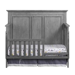 Oxford Baby Willowbrook/Kenilworth Crib to Toddler Bed Guard Rail Conversion Kit, Graphite Gray, GreenGuard Gold Certified