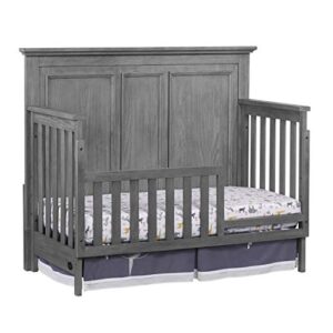 Oxford Baby Willowbrook/Kenilworth Crib to Toddler Bed Guard Rail Conversion Kit, Graphite Gray, GreenGuard Gold Certified