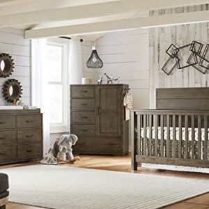 Westwood Design Dovetail 4 in 1 Convertible Crib Graphite brown