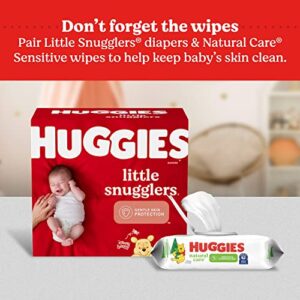 Huggies Little Snugglers Baby Diapers, Size 1 (8-14 lbs), 198 Ct, Newborn Diapers