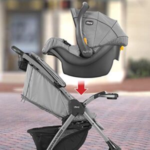 Chicco Mini Bravo Plus Travel System - Slate | Grey